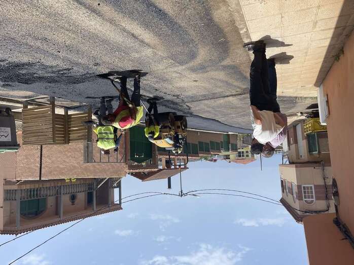 Imagen de las obras de reasfaltado / TA